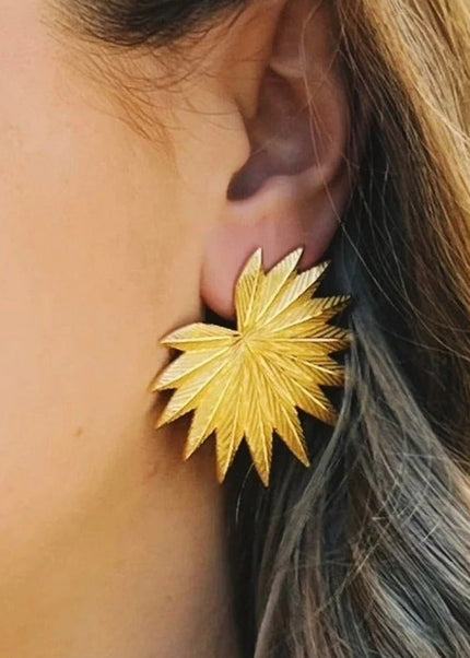 Jieding Europe and America 18k titanium steel stud earrings light luxury high-end earrings earrings cross-border stainless steel jewelry