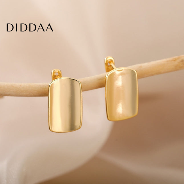 Savoir Earrings | Gold Shield Stud Earrings - Earrings