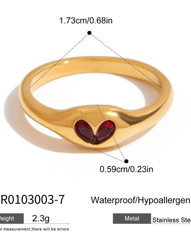 Slimheart Ring