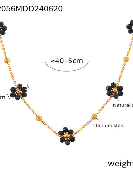 Snowy Necklace