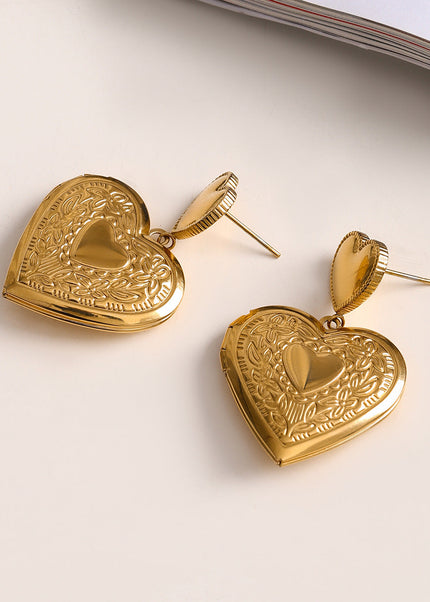 Jieding European and American titanium steel stud earrings light luxury high-end earrings earrings do not fade ear jewelry stainless steel cross-border