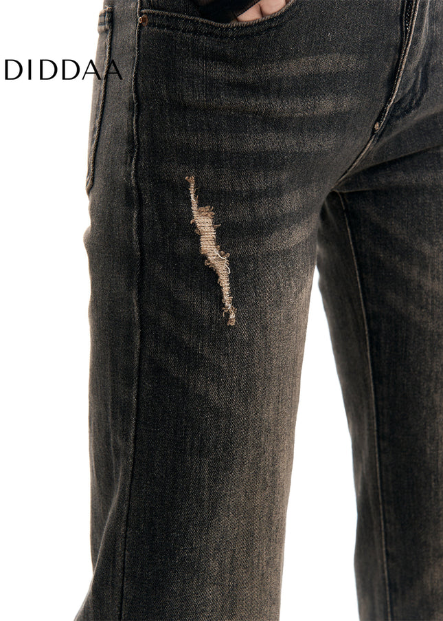 Tide Draped Low-Rise Skinny Jeans for Women - Women’s Jeans