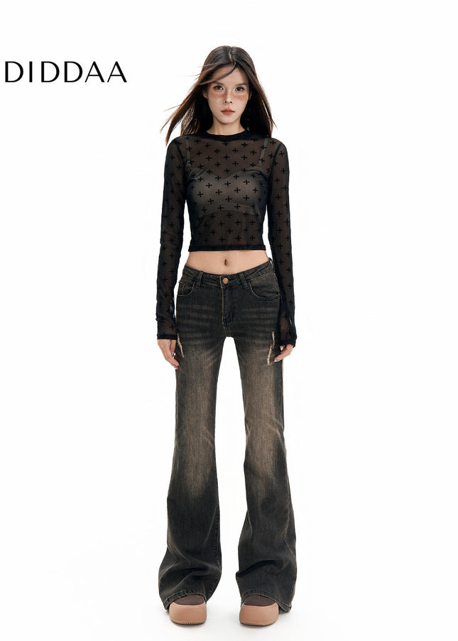 Tide Draped Low-Rise Skinny Jeans for Women - Women’s Jeans