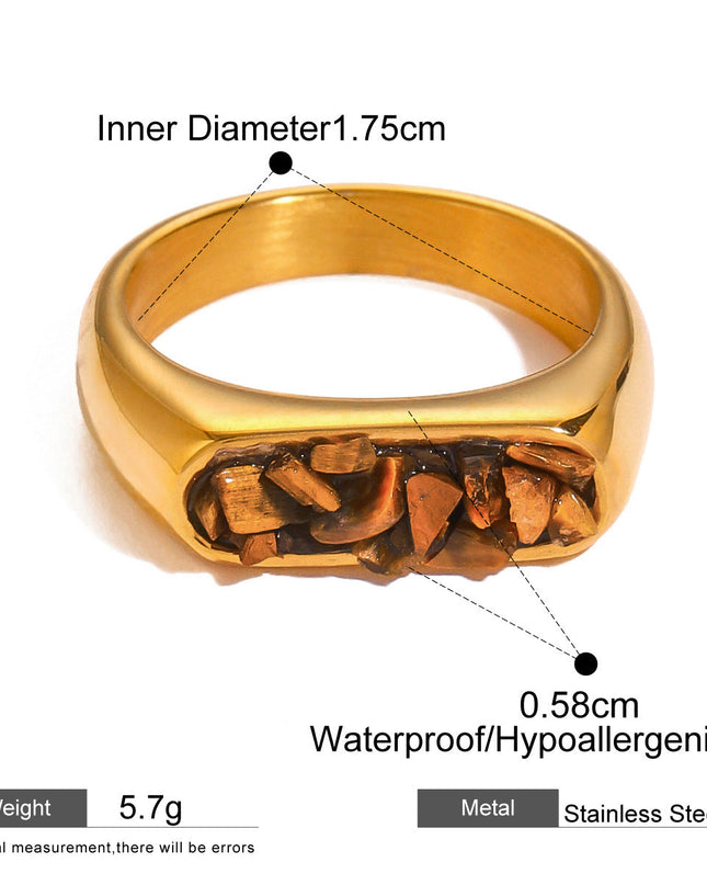 Tigerstone Ring