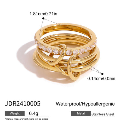 Travertine Ring
