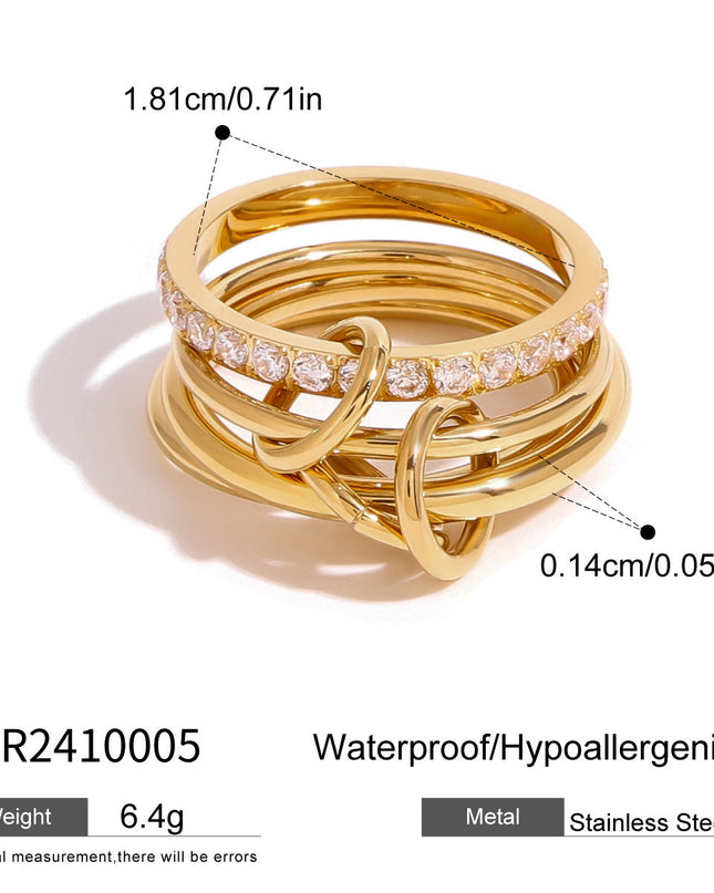 Travertine Ring