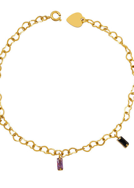 Autumn and winter Korean version of the fashion trend, versatile titanium steel gold-plated bracelet, personalized campus style bracelet manufacturers, exquisite women