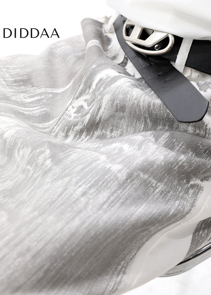 Washed Blue Distressed Wide Leg Jeans for Men - Men’s Jeans