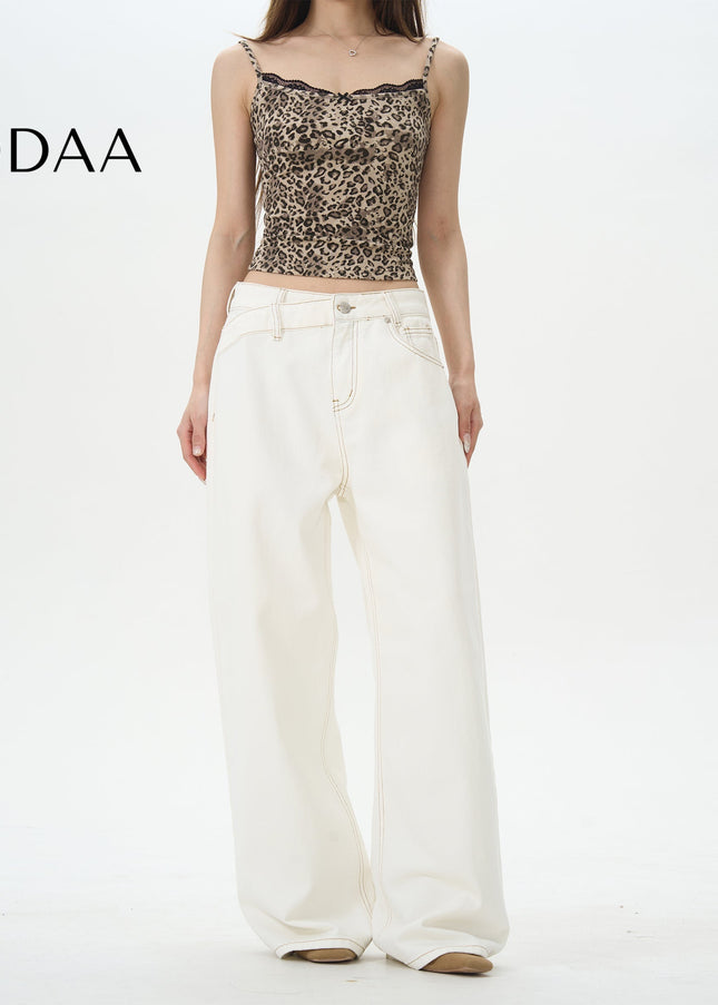 White Relaxed Fit High-Quality Men’s Jeans - S / White - Women’s Jeans