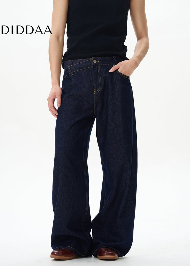 White Relaxed Fit High-Quality Men’s Jeans - Women’s Jeans