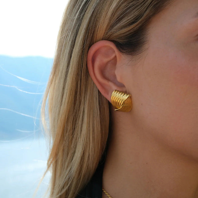 Wood Earrings