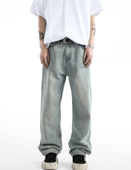 Yellow Clay Dyed Cleanfit High Street Jeans - Men’s Jeans