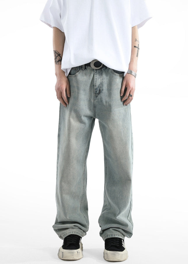 Yellow Clay Dyed Cleanfit High Street Jeans - Men’s Jeans