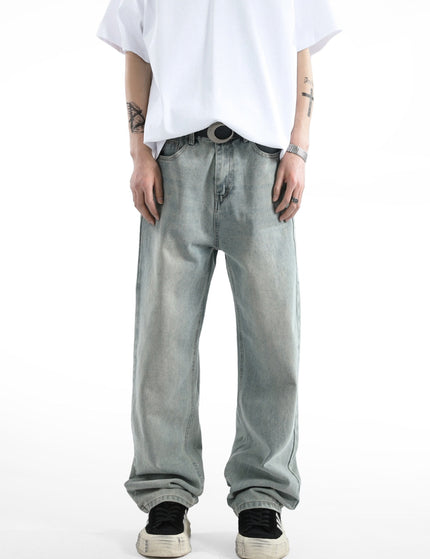 Yellow Clay Dyed Cleanfit High Street Jeans - Men’s Jeans