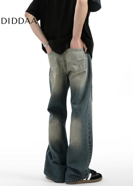 Yellow Distressed High Street Jeans for Men and Women - Men’s Jeans