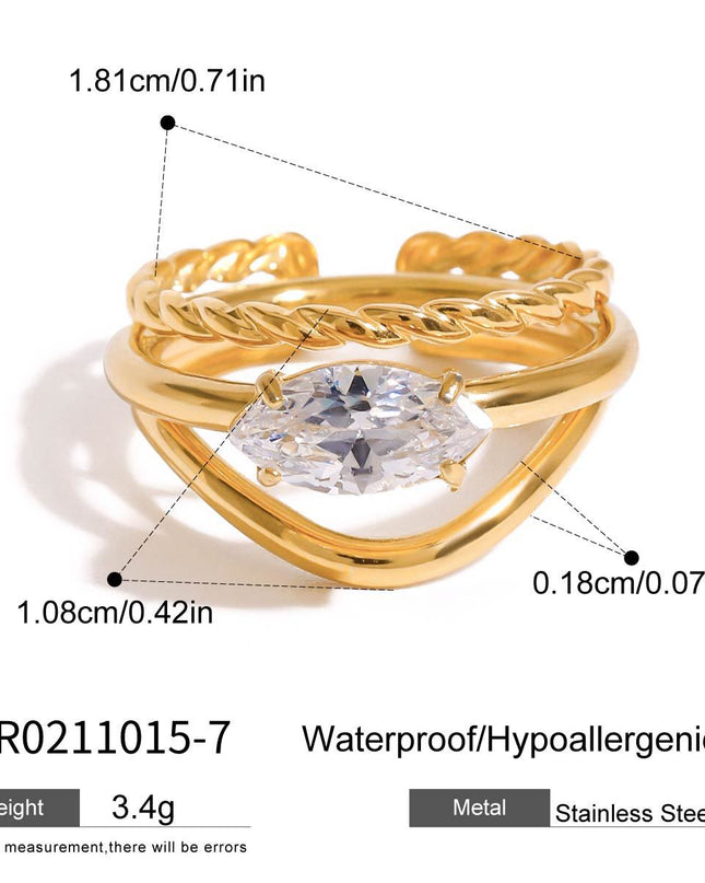 Zircon Ring